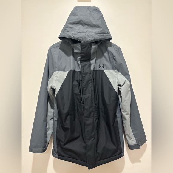 Under Armour Other - Under Armour Boys Hooded Water Repellent Winter Coat Jacket, Large